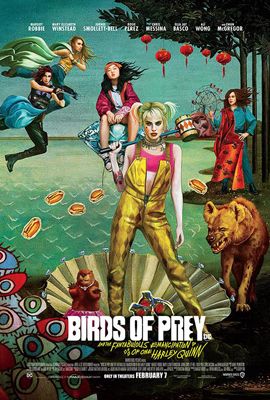 Birds of prey poster from successful Lost Boys School of VFX alumni film credits for Visual Effects.