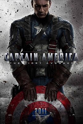 Captain America poster from successful Lost Boys School of VFX alumni film credits for Visual Effects.