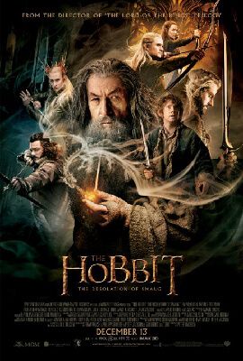 The Hobbit poster from successful Lost Boys School of VFX alumni credits for Visual Effects.